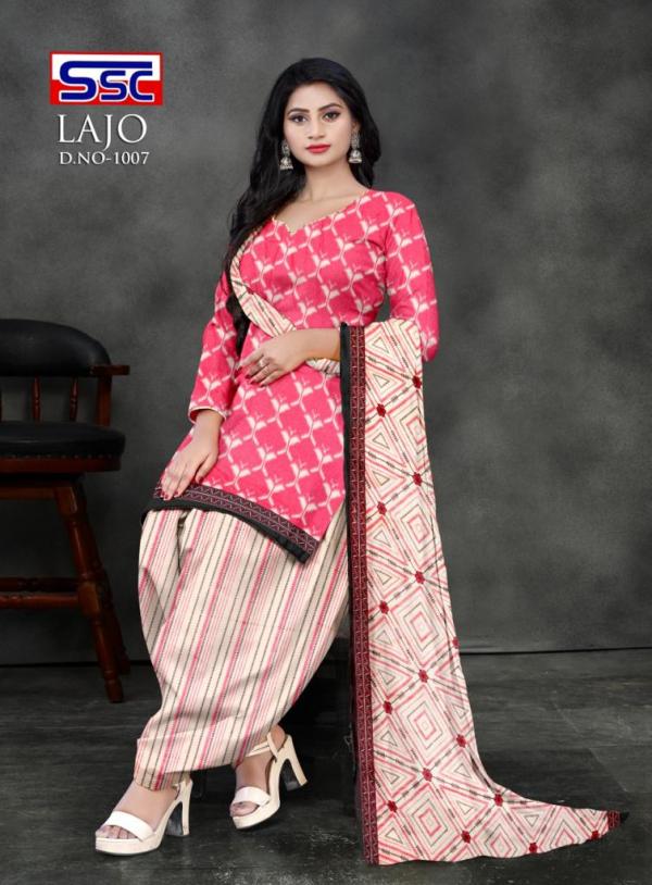 Ssc Lajo Vol-33 Cotton Designer Exclusive Dress Material